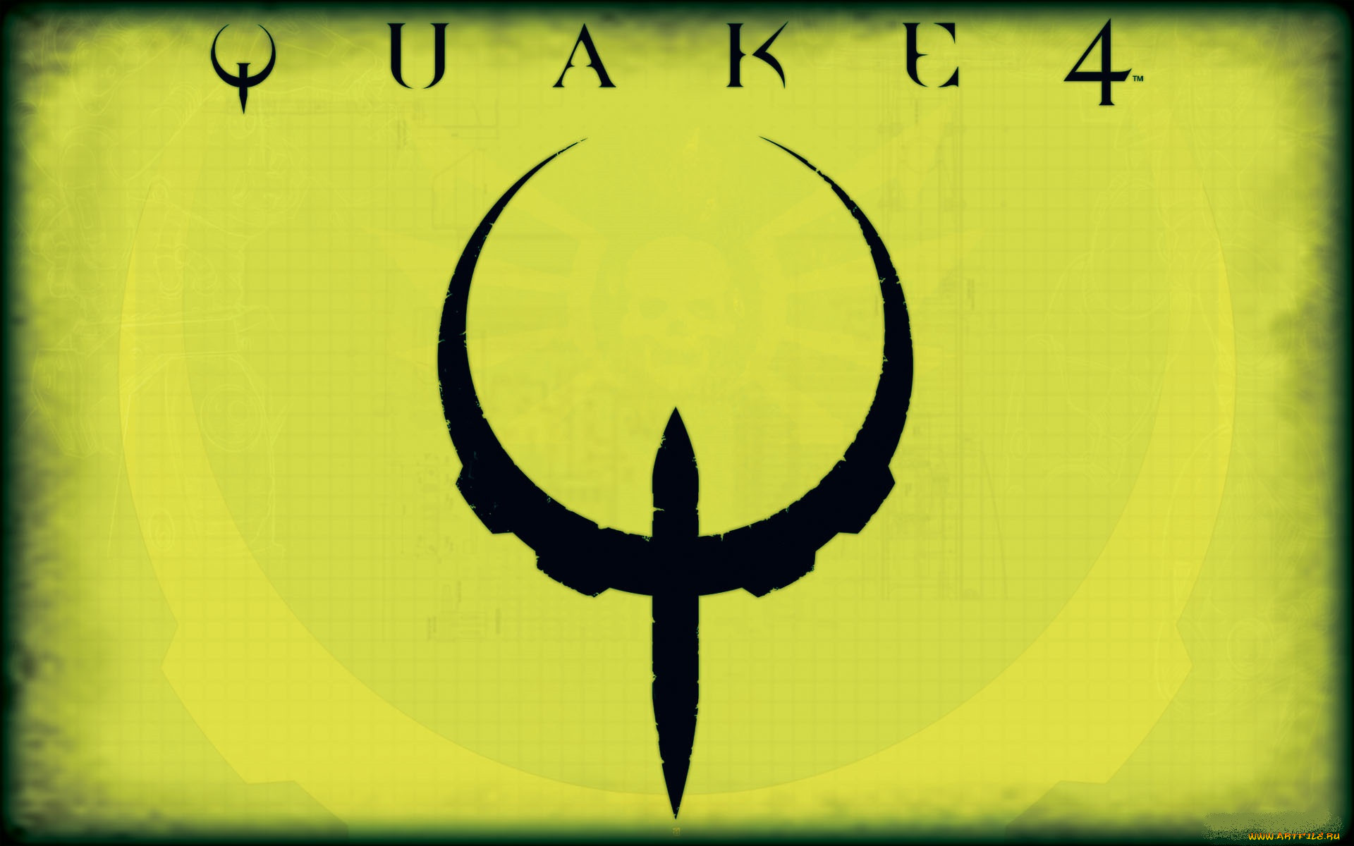 Обои Видео Игры Quake 4, обои для рабочего стола, фотографии видео игры,  quake 4, название, эмблема, знак Обои для рабочего стола, скачать обои  картинки заставки на рабочий стол.